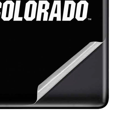 University of Colorado CU Logo on Black Google Pixel 6 Skin